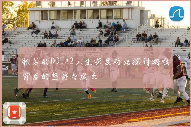 张芳的DOTA2人生深度对话探讨游戏背后的坚持与成长