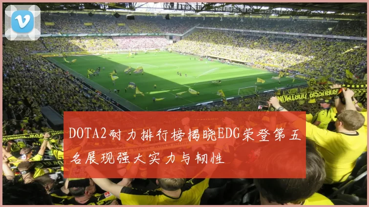 DOTA2耐力排行榜揭晓EDG荣登第五名展现强大实力与韧性
